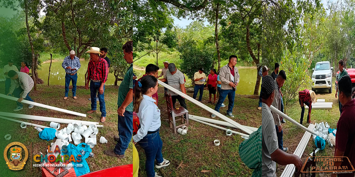  Fomento Agropecuario | De la teoría a la práctica: construyen jaulas flotantes para la crianza de tilapia